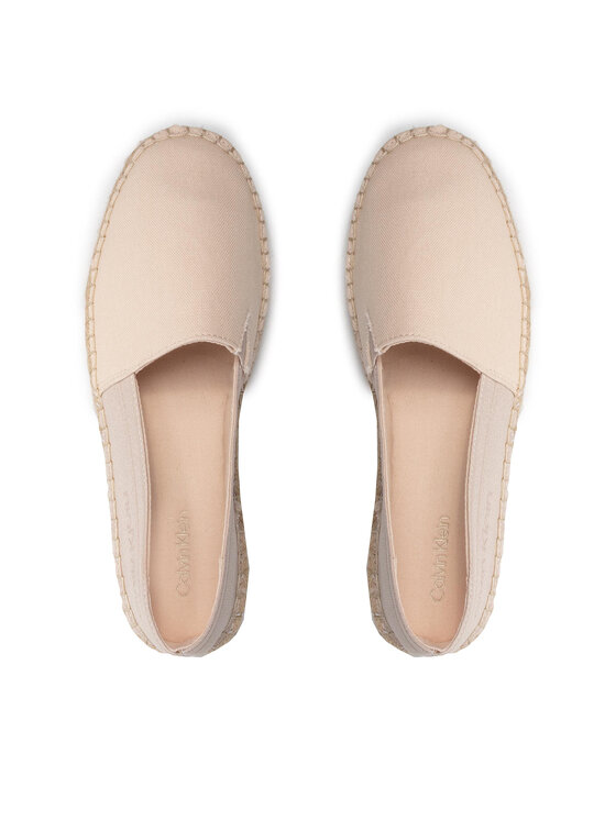 Calvin Klein Espadrillas Calvin Klein Espadrille He-Canvas HW0HW00738 Beige