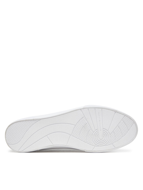 Tommy Hilfiger Sneakersy Tommy Hilfiger Core Corporate Vulc Leather FM0FM05399 Tmavomodrá