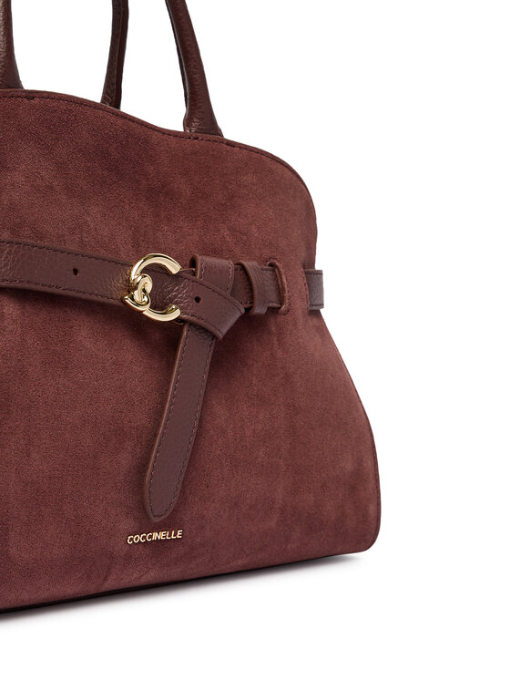 Coccinelle Сумка Coccinelle TLB Coccinellesabine Suede Bi E1 TLB 18 04 01 Бордовий