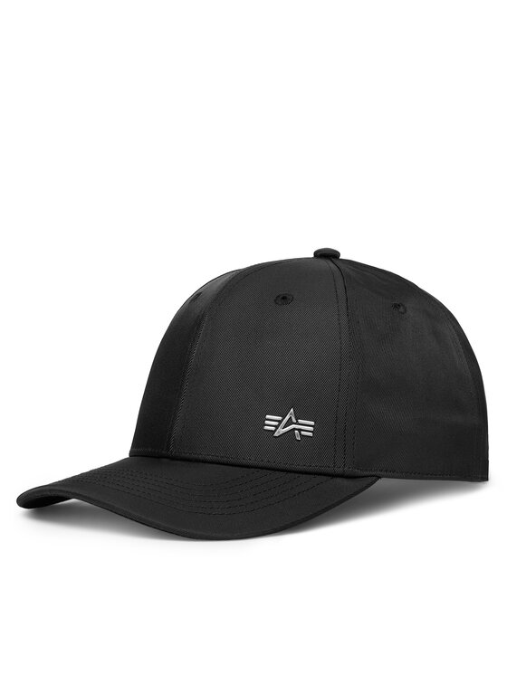 Alpha Industries Kapa s šiltom Alpha Industries Metal Label 156905 Črna