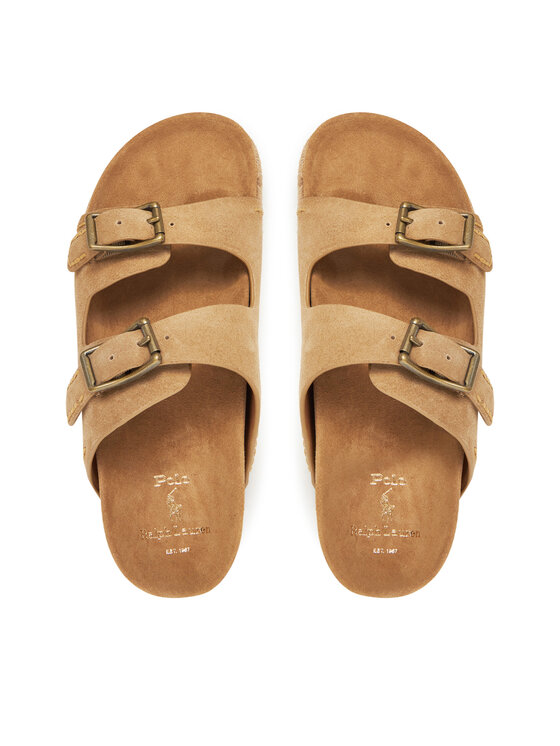Polo Ralph Lauren Шльопанці Polo Ralph Lauren Turbach 803916776003 Коричневий