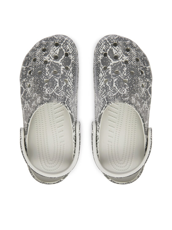 Crocs Шльопанці Crocs Classic Pop Animal Clogs 214153 Сірий