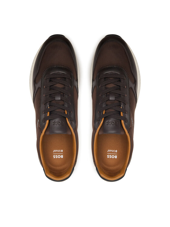 BOSS Sneakersy BOSS Titanium 50568757 Brązowy