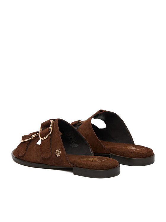 U.S. Polo Assn. Шльопанці U.S. Polo Assn. EO-KATYA001W/6S1 Коричневий