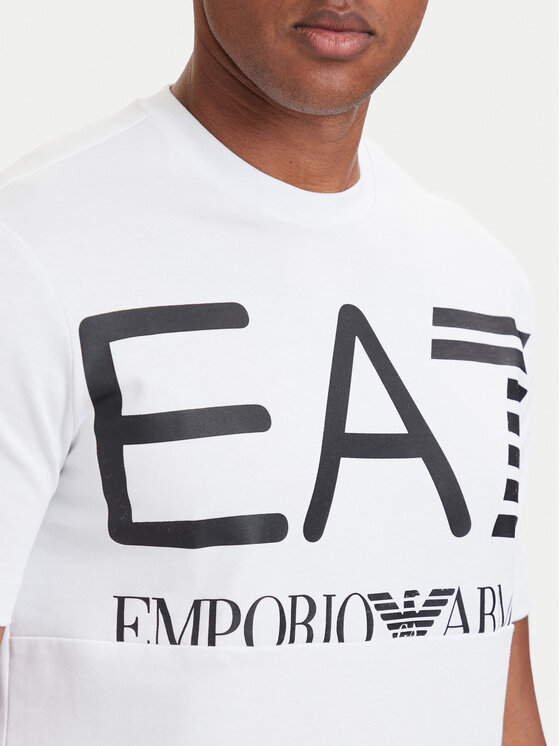 EA7 Emporio Armani EA7 Emporio Armani Camiseta 7M002200 AF27188 U0002 Blanco Regular Fit