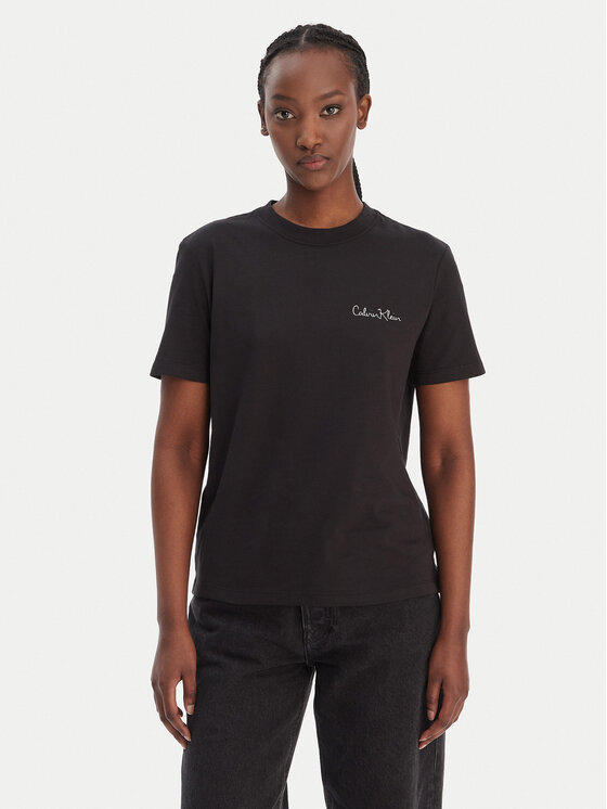 Calvin Klein Jeans Calvin Klein Jeans Camiseta LV047E809G Negro Classic Fit