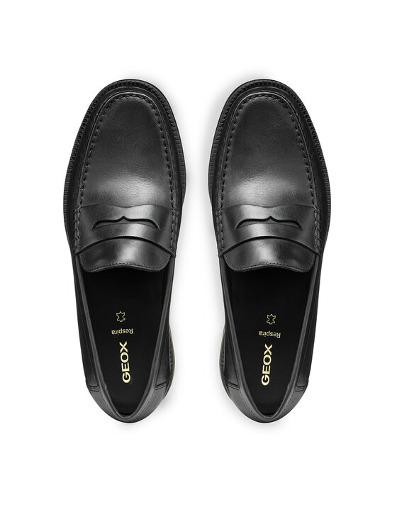 Geox Mokasíny Geox U Recanati U55HVD 00043 C9999 Černá