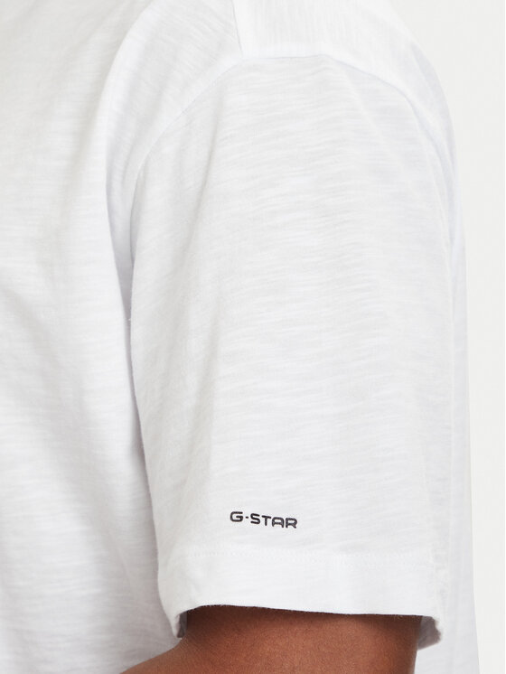 G-Star Raw G-Star Raw Camiseta Coord D29344-C372 Blanco Relaxed Fit
