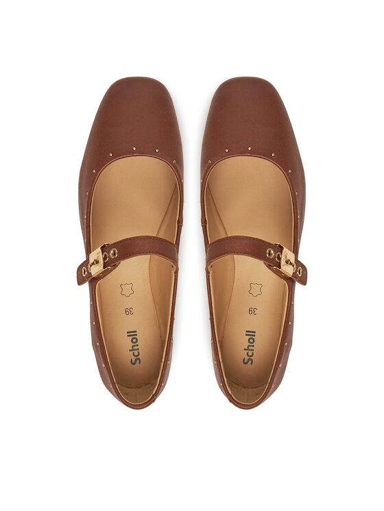 Scholl Балетки Scholl Janine F32233 1175 390 Коричневий