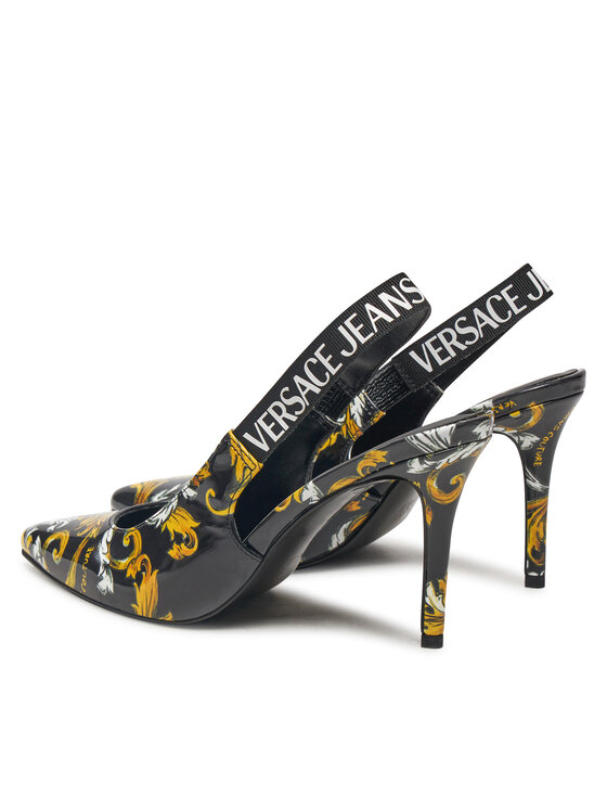 Versace Jeans Couture Туфлі на шпильці Versace Jeans Couture 78VA3S52 Чорний