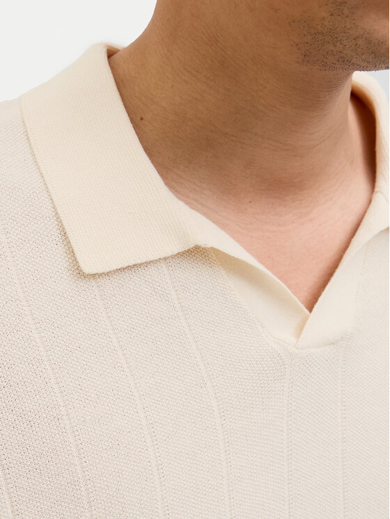 Jack & Jones Jack & Jones Поло Varenna 12272578 Бежевий Relaxed Fit