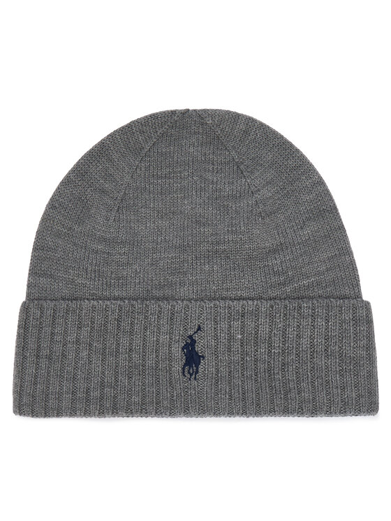 Polo Ralph Lauren Set šal i kapa Polo Ralph Lauren 710951146004 Tamno siva