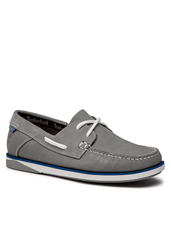 Timberland Mokasinai Timberland Atlantis Break Boat Shoe TB0A2A1W0851 Pilka