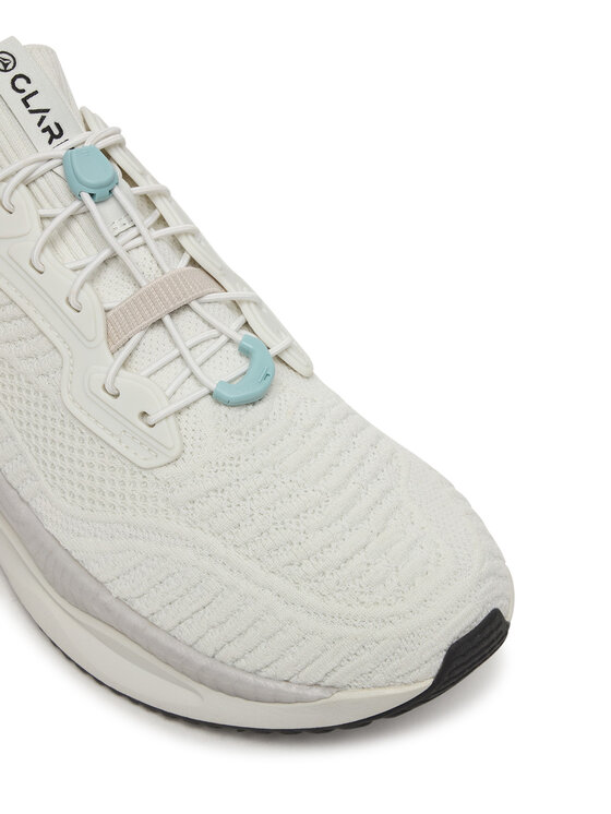 Clarks Снікерcи Clarks Pace Rise 26187374 Білий