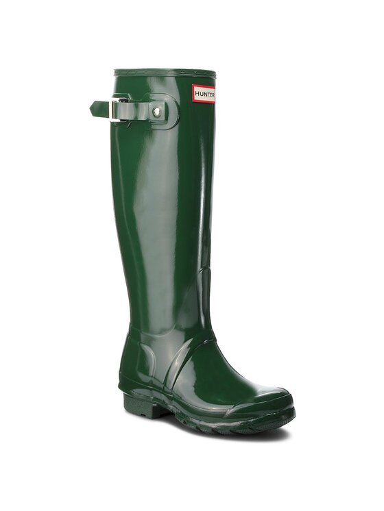 Hunter Гумові чоботи Hunter Org Tall Gloss WFT1000RGL Зелений