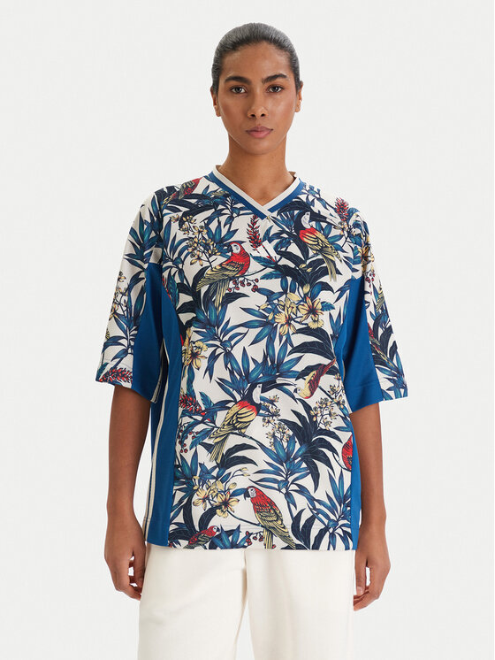 adidas adidas Camiseta Farm Rio Premium KD4629 Azul Loose Fit