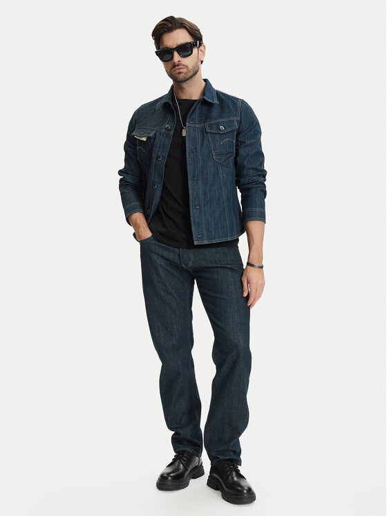 G-STAR G-Star Raw Giacca di jeans 3D Dart D28418-E358 Blu scuro Regular Fit