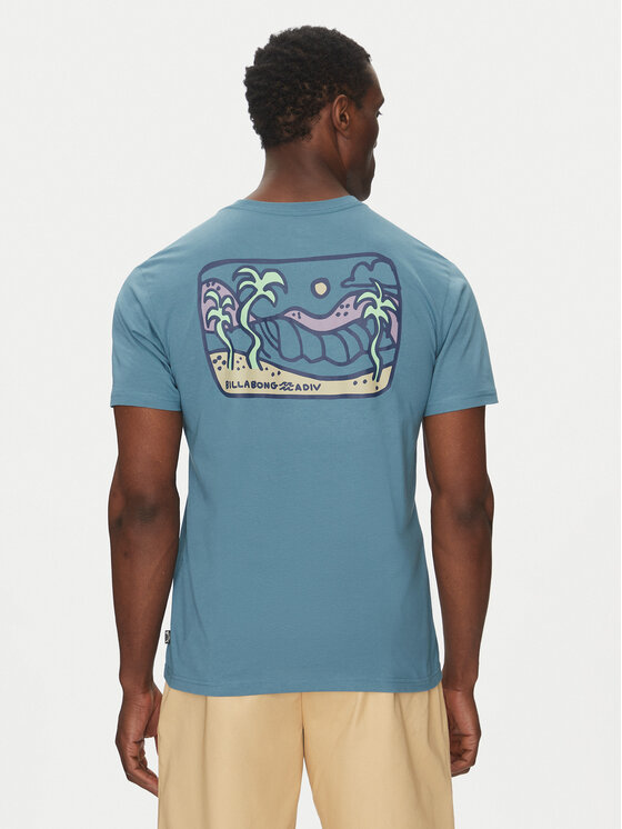 Billabong Billabong Majica EBYZT00296 Modra Regular Fit