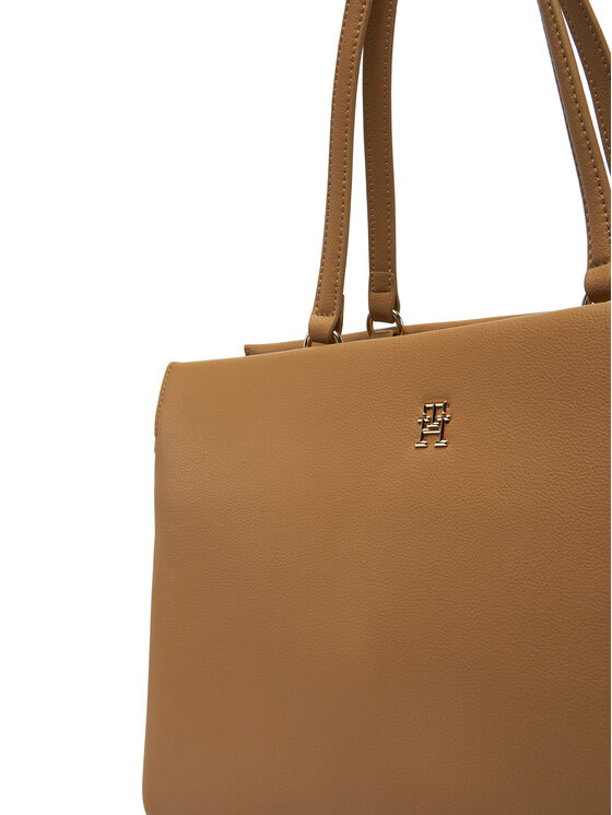Tommy Hilfiger Geantă Tommy Hilfiger Th Legacy Tote AW0AW17197 Maro