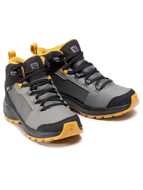 Salomon Trekingová obuv Salomon Outward Cswp J 409722 09 W0 Šedá