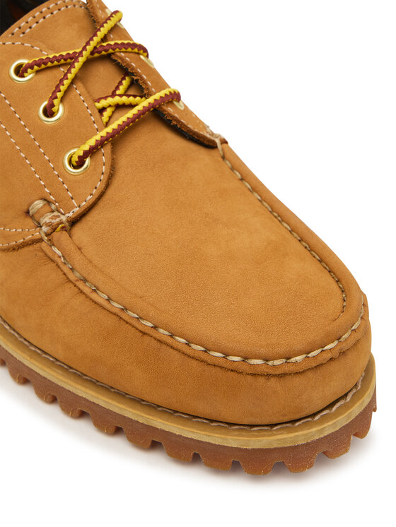 Timberland Pantofi Timberland Authentic Boat Shoe TB0A41Z77541 Maro deschis