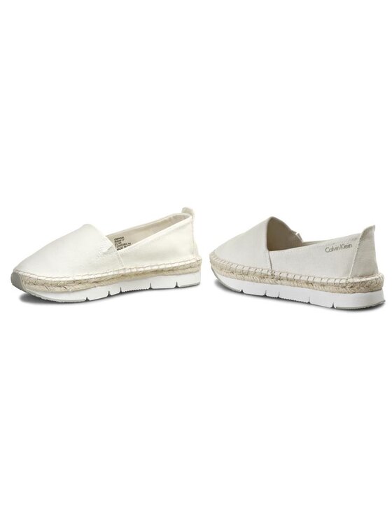 Calvin Klein Jeans Εσπαντρίγιες Calvin Klein Jeans Genna RE9517 Λευκό