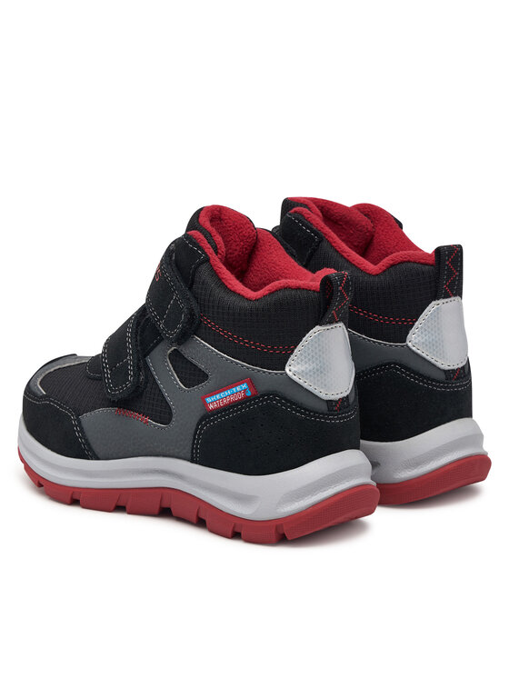 Skechers Šnurovacia obuv Skechers 406374L/BKRD Čierna