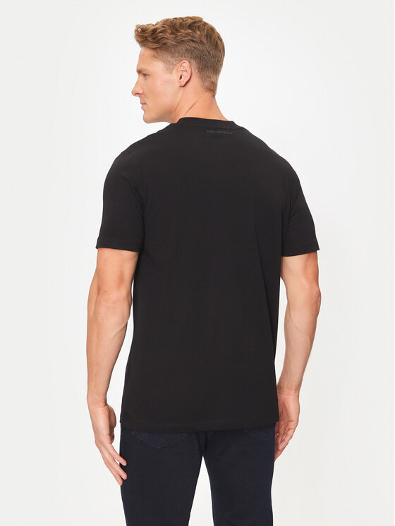 KARL LAGERFELD KARL LAGERFELD T-Shirt 755048 544224 Μαύρο Regular Fit
