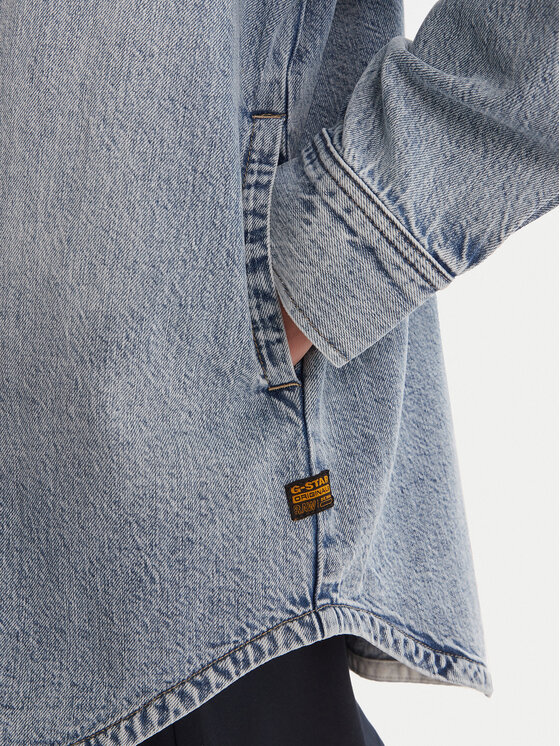 G-STAR G-Star Raw Jeans srajca D26853-D536-G339 Modra Oversize