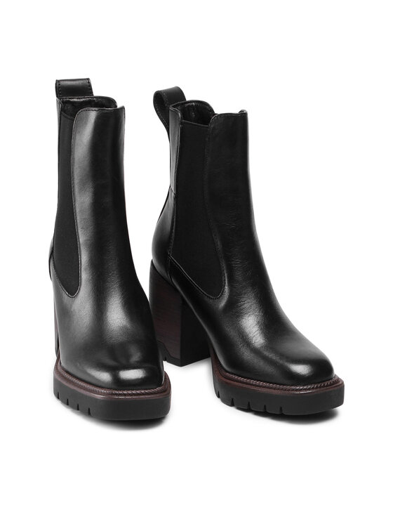 Tamaris Škornji Tamaris 1-25904-27 Črna