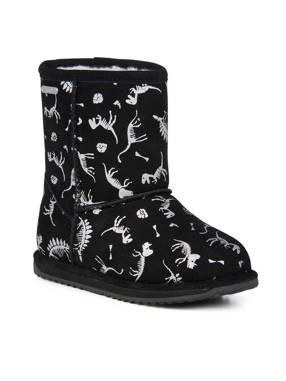 EMU Australia Sniego batai EMU Australia Reflective Dino Brumby K12948 Juoda