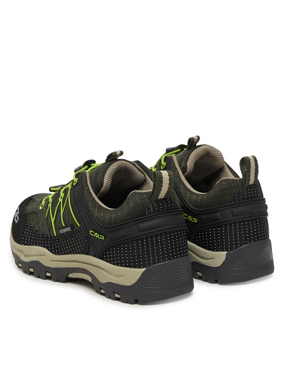 CMP Трекінгові черевики CMP Kids Rigel Low Trekking Wp 3Q54554 Зелений