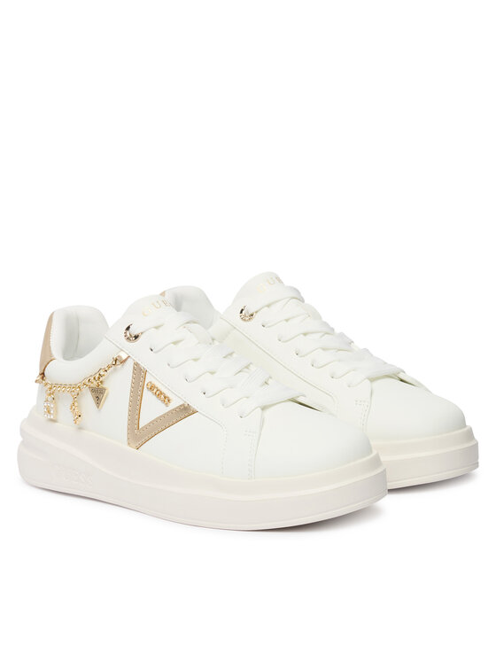 Guess Снікерcи Guess FLTBTT LEA12 Білий