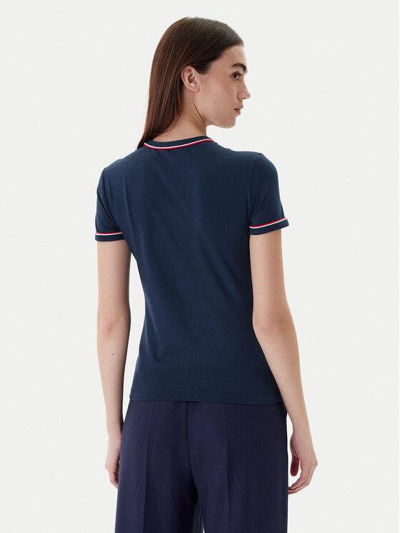 Lacoste Lacoste Camiseta TF5289 Azul marino Slim Fit