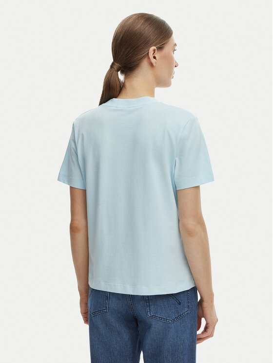 Tommy Hilfiger Tommy Hilfiger Camiseta WW0WW48699 Azul Regular Fit