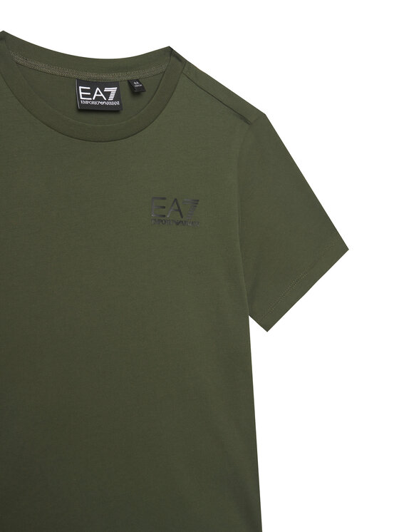 EA7 Emporio Armani EA7 Emporio Armani Camiseta 7B000020 AF10378 U7014 Verde oscuro Regular Fit