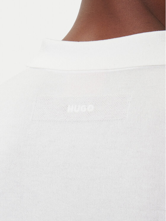 HUGO HUGO Поло San Peter-CV 50536672 Білий Regular Fit