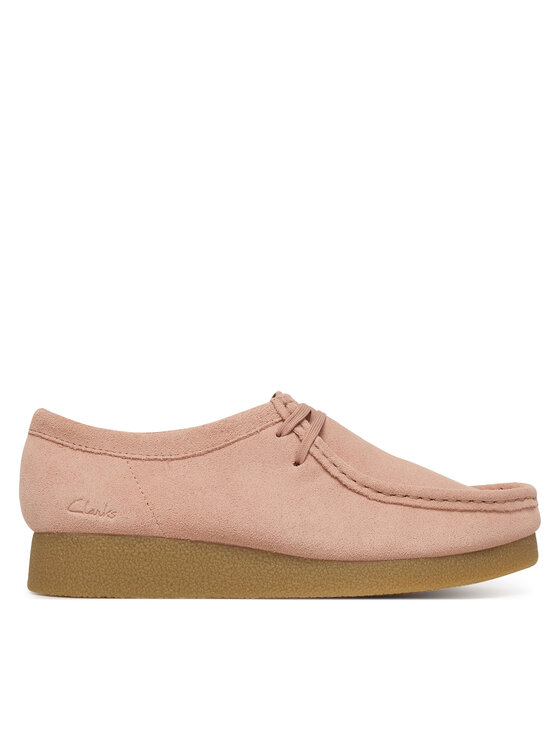 Clarks Туфлі Clarks WallabeeEVOSh 26186342 Рожевий