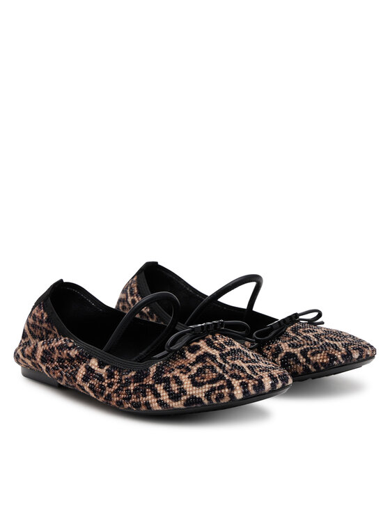 DKNY Балетки DKNY K1577448 Коричневий