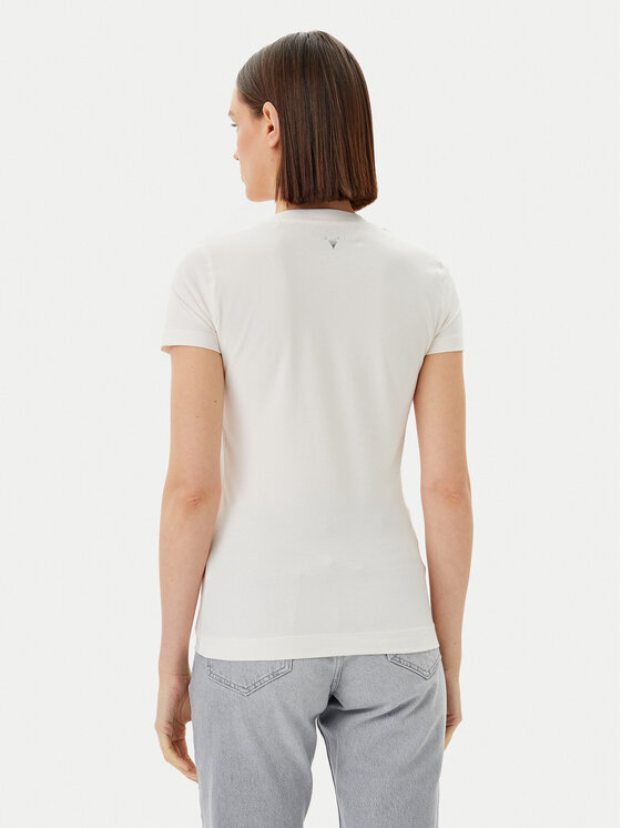 Guess Guess Футболка W5GI10 J1314 Білий Slim Fit