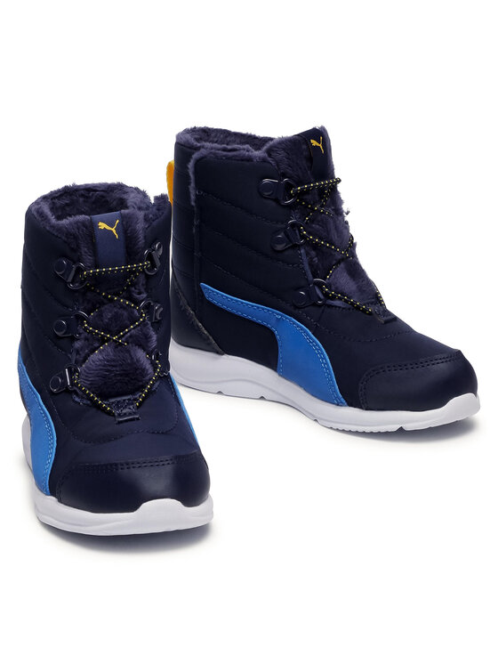 Snehule Puma Fun Racer Boot Ac Inf 194282 03 Tmavomodrá