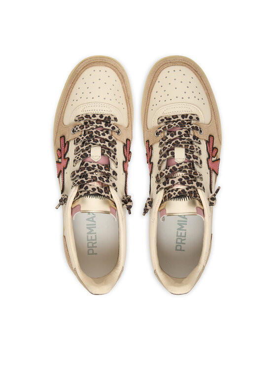 Premiata Sneakersy Premiata Bsktclad 7658 Béžová