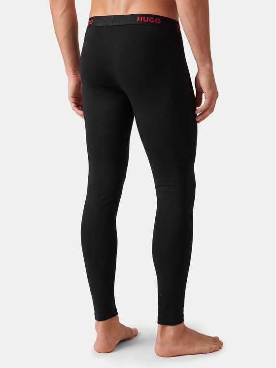 HUGO HUGO Calzoncillos largos 50570916 Negro Slim Fit