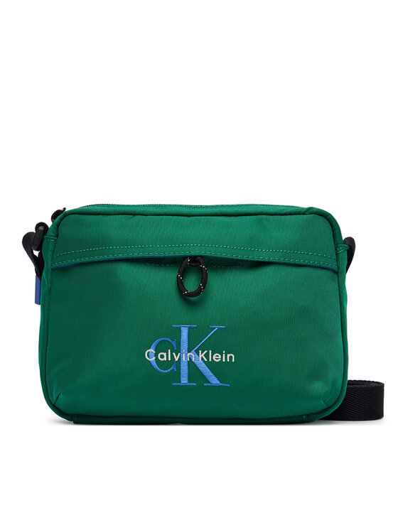 Calvin Klein Crossover torbica Calvin Klein Bold Camera Bag LV04D3117G Zelena