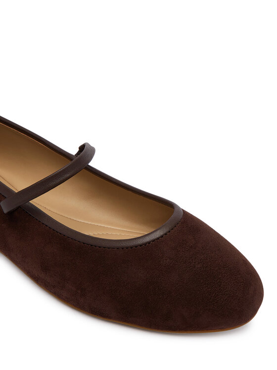 LAUREN RALPH LAUREN Balerina LAUREN RALPH LAUREN Jayna Mj Fl 802P18425004 Barna