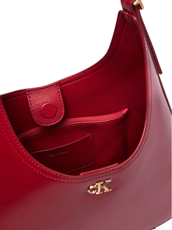 Calvin Klein Τσάντα Calvin Klein Ck Medium Shoulder Bag LV04F3522G Κόκκινο