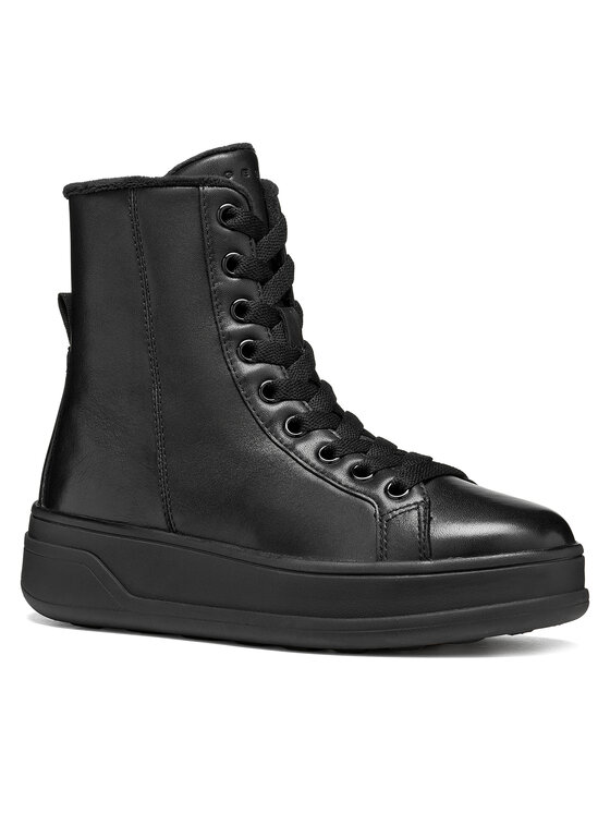 Geox Bakancs Geox D Spherica Ecub-2 D66WVF 85 C9999 Fekete