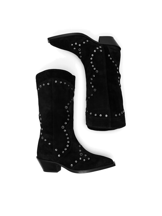 Eva Minge Čižmy Eva Minge ASPENDOS-795-24 Čierna