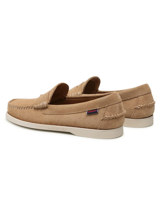 Sebago Mokasinai Sebago Dan Boat Flesh Out 7111MSW Smėlio