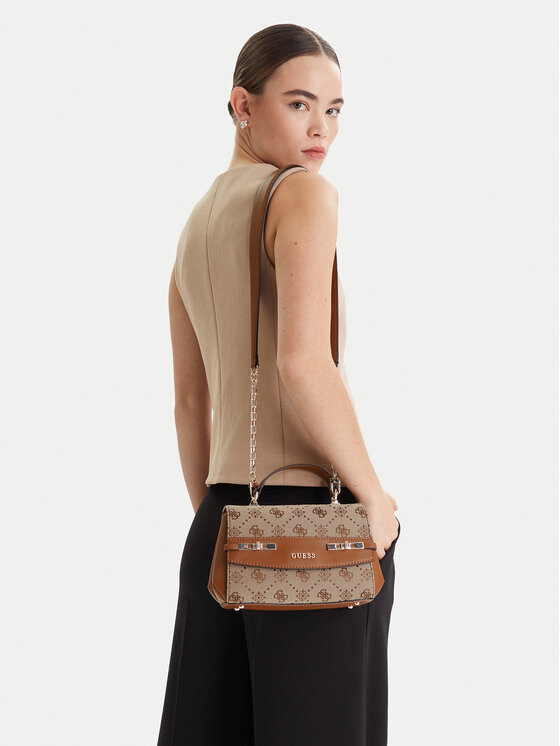 Guess Сумка Guess Melinda HWJP99 02200 Коричневий